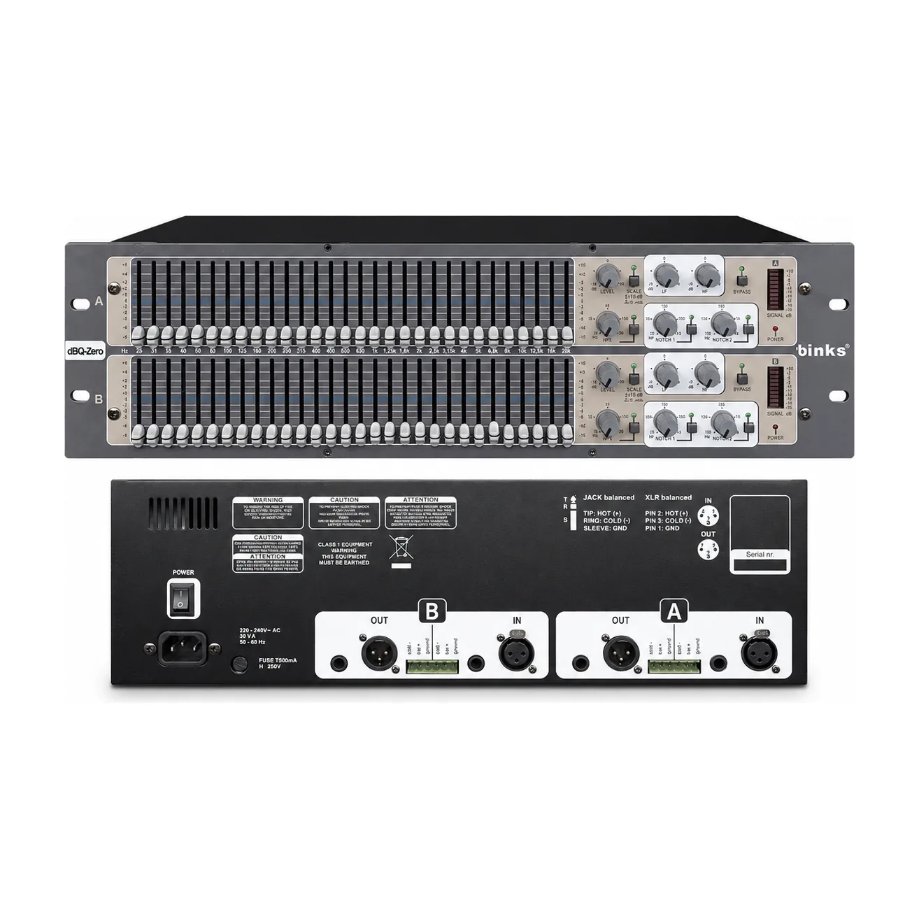 dBQ-Zero Graphic Equalizer