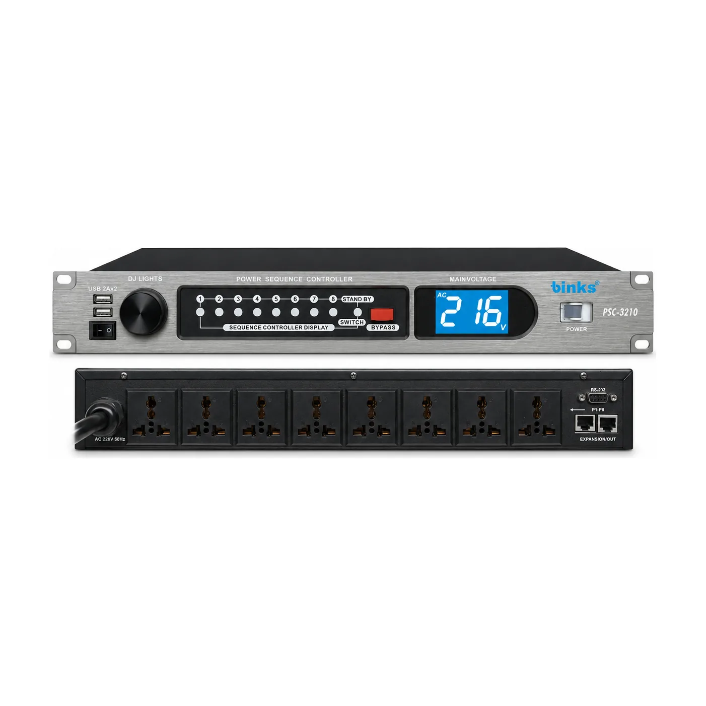 PSC-3210 Power Sequencer With DJ light
