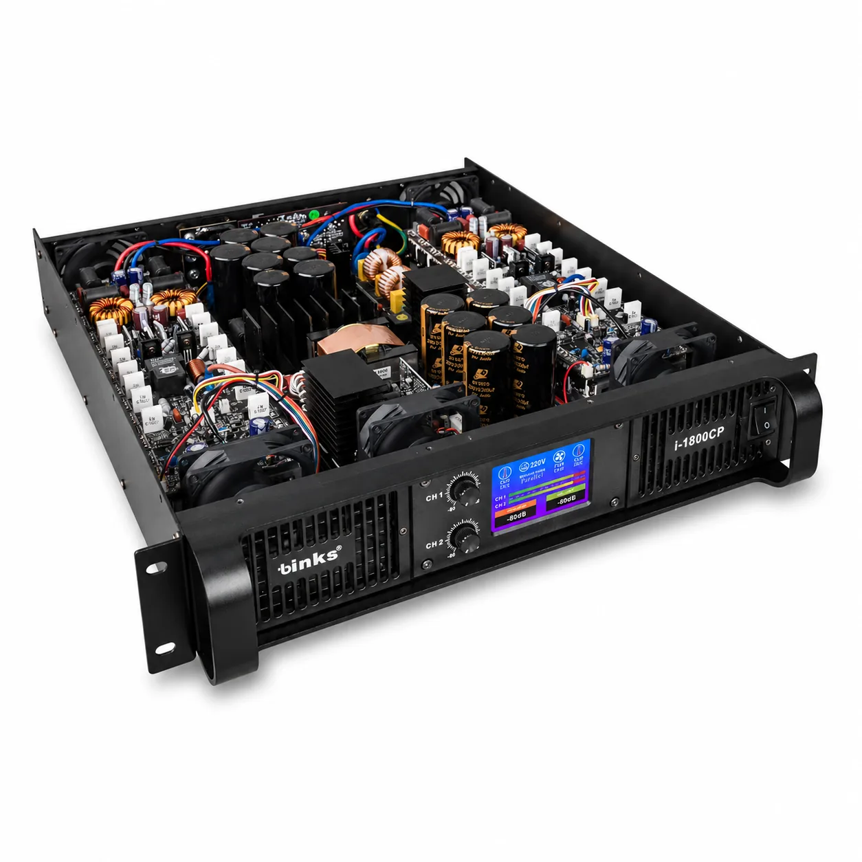 Binks i-1800CP 2 сувгийн чадлын өсгөгч