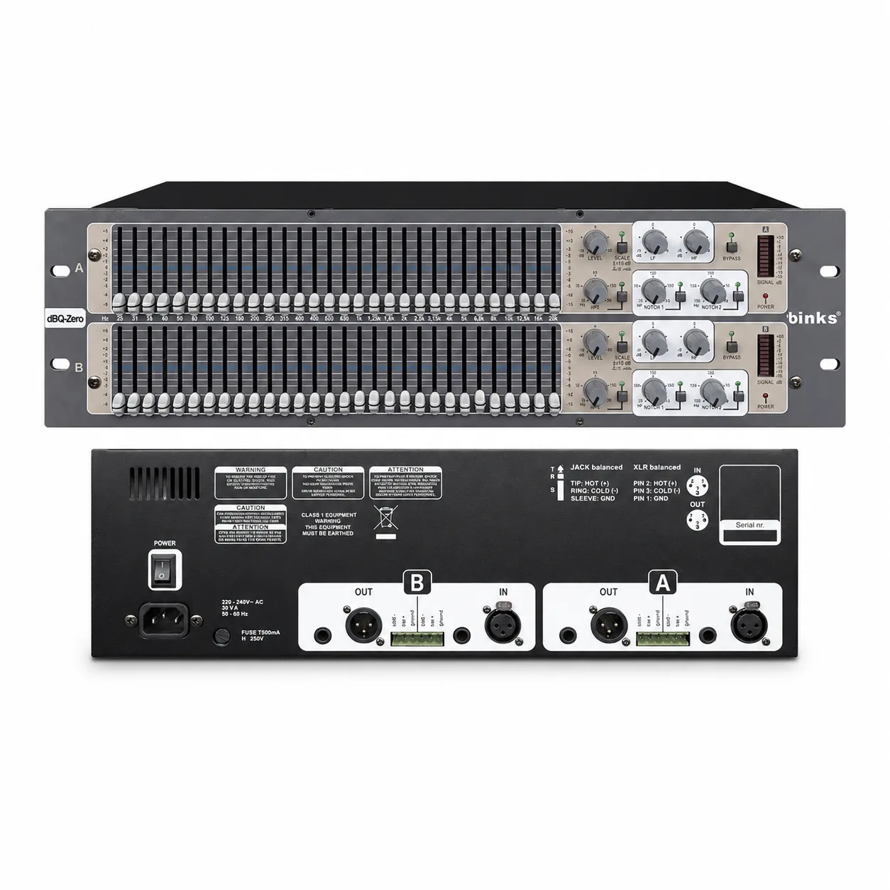 dBQ-Zero Graphic Equalizer
